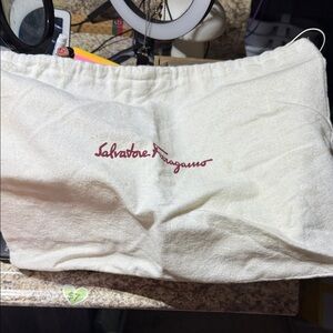 Salvatore Ferragamo Off-White dust bag